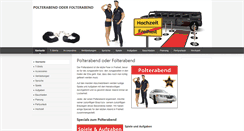 Desktop Screenshot of polterabend24.ch